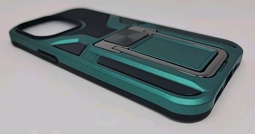 Naiadiy Kickstand Case with Magnetic Car Mount for iPhone 13 Pro 6.1" Green - Picture 12 of 22