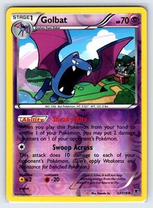 Golbat 32/119 2014 Phantom Forces Pokemon Card Reverse Holo Uncommon - Nm/Vlp