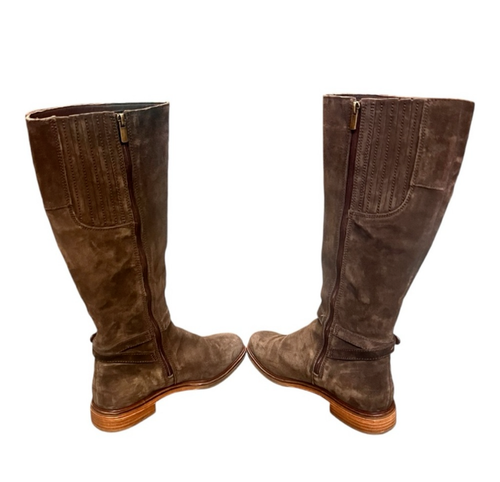 Botas de montar altas Clarks 'Clarkdale Clad' marrón/toque de cuero gamuza verde - Imagen 14 de 15