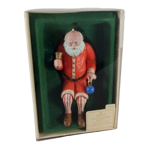 Hallmark Keepsake Old-Fashioned Jointed Santa Claus Christmas Ornament Vtg 1983 - Picture 2 of 16