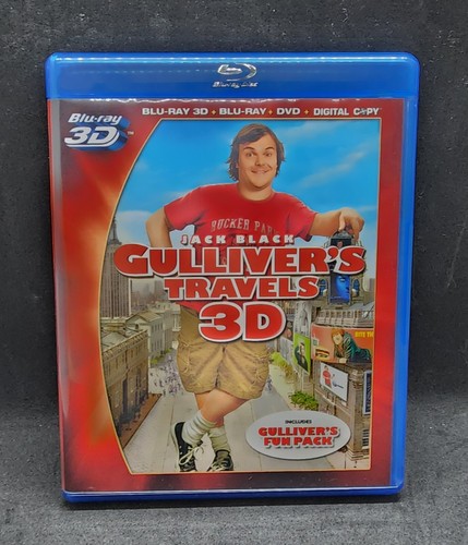 Gulliver's Travels 3D Blu-ray + Blu-ray + DVD + Digital Copy