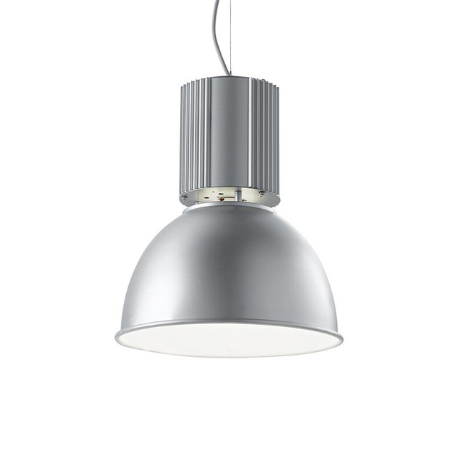 Ideal Lux Hangar Sp1 Sospensione in alluminio con interno smaltato Bianco 60w Ideal Lux Hangar Sp1 Sospensione in alluminio con interno smaltato Bianco 60w