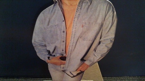 1992 JOE DIFFIE PROMO COUNTER STORE DISPLAY CARDBOARD STANDEE 15" X 6 1/2" - Picture 3 of 7