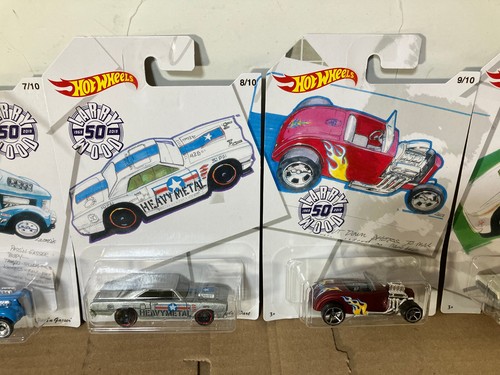 Hot Wheels Larry Wood 50th Anniversary Collection 2019 10er Set Diecast - Bild 3 von 21