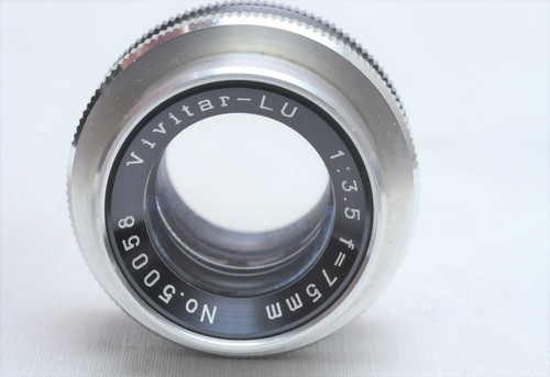 Vivitar 75mm F/3.5 Enlarging Lens (LTM 39mm Mount) - Picture 2 of 3