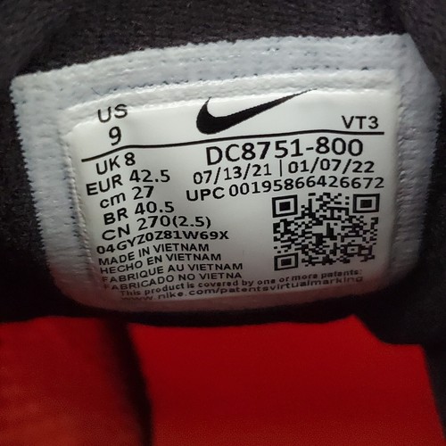 Nike Mens Air Presto Mid Utility Orange Black White Shoes DC8751-800 Size 9 - Picture 13 of 13