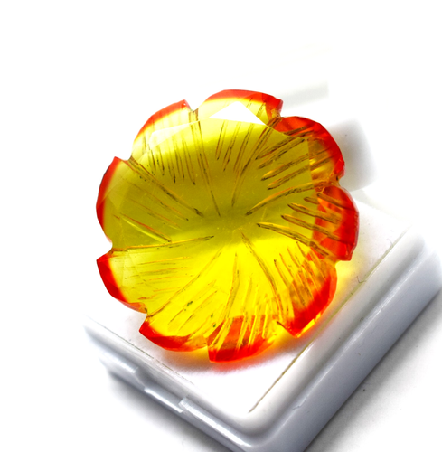 Certified Flower Cut Bicolor Tourmaline 39.00 Ct AAA Quality For Mother Day Gift - Picture 4 of 9