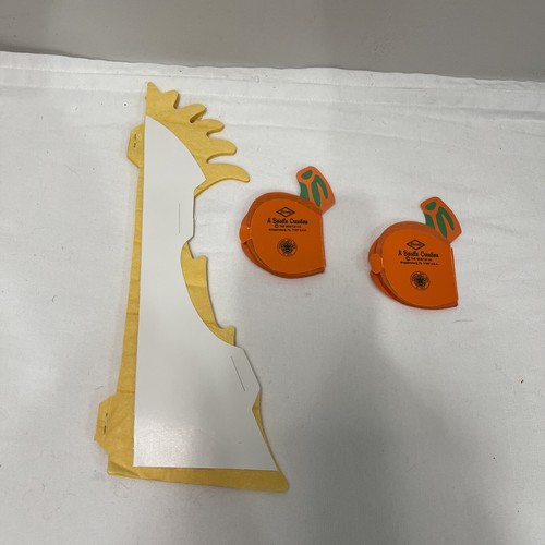 Vintage Beistle Co Fall Thanksgiving Pilgrim Indian Decorations 8 Pcs USA - Picture 8 of 15