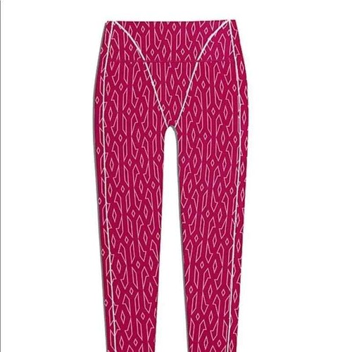 ADIDAS Ivy Park Pink Monogram Convertible Top & Leggings - 3 pc Set, Size 1X-2X - Picture 6 of 11
