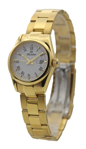 OROLOGIO DONNA KOLSTER QUARZO NUMERI ROMANI STILE MODERNO ELEGANTE 50 mt /  5 atm | eBay