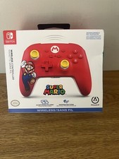 Nintendo Switch Power A Super Mario Bros 3 Enhanced Wireless Controller NEW