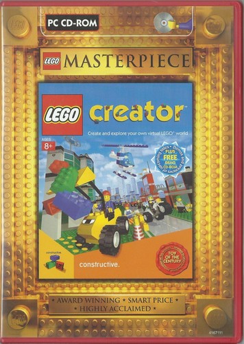LEGO – STUNT RALLY – MASTERPIECE CREATOR – PC CD ROM GAMES – LOT OF TWO (2) - 第 3/9 張圖片