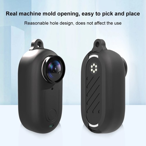 Funda protectora antideslizante para cámara Insta360 GO 3 PULUZ tapa funda de silicona - Imagen 3 de 14