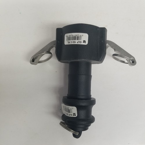 Gator Lock Female GLP 150 C NL & Cap GLP 150 PL Hose Couplings, New - Picture 3 of 11