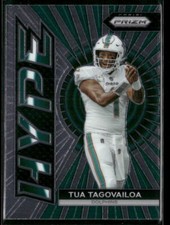 2023 Panini Prizm #H-1 Tua Tagovailoa Hype Base Miami Dolphins