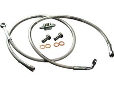 Goodridge Econoline Steel Clear Coated 41.75" Brake Line Kit For 87-03 Sportster