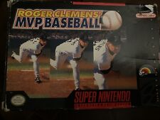 Roger Clemens' MVP Baseball (Super Nintendo Entertainment System, 1992) boxed
