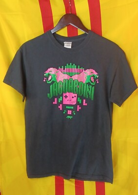 Jaguardini Shirt Darkwave Synthwave Kavinsky Vitalic 8 Bit NES Gameboy Music  