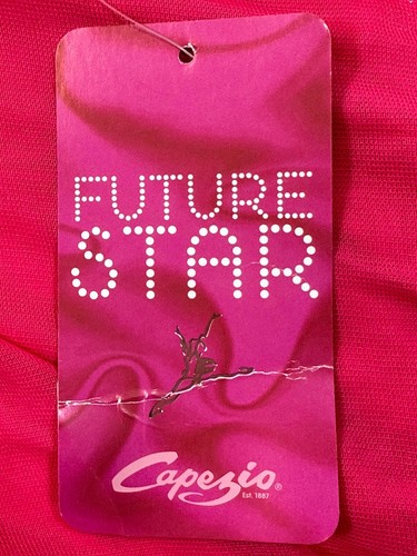 Capezio Girls Future Star High Low Performance Ballet Skirt Bright PINK MEDIUM - Picture 5 of 6