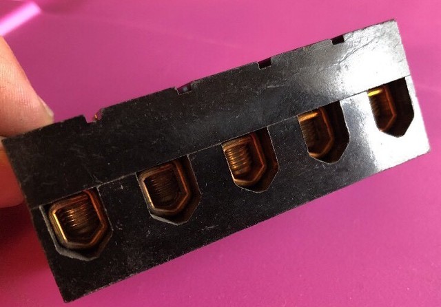 1 MARATHON KULKA 985-GP-05 SERIES DEADFRONT HEAVY DUTY TERMINAL BLOCK 9-85 AMP