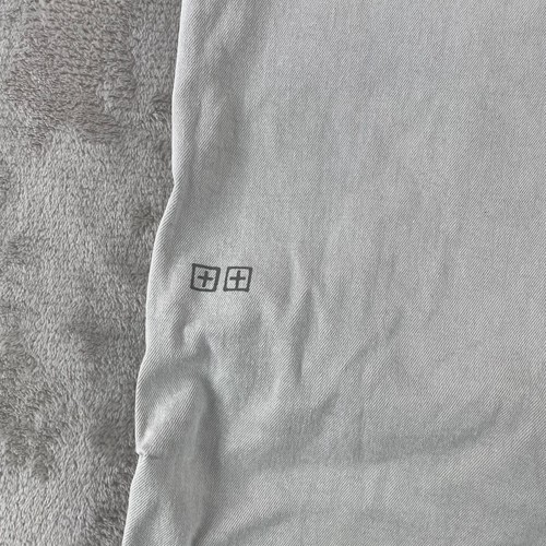 Ksubi Hazlow Straight Jeans Men 38x33 Grey Logo Denim Woven Pocket Tag $220 - Picture 6 of 13