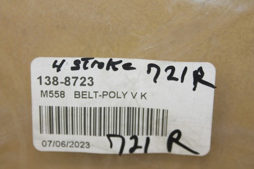 TORO Belt 138-8723 Genuine OEM New Old Stock - Picture 3 of 9