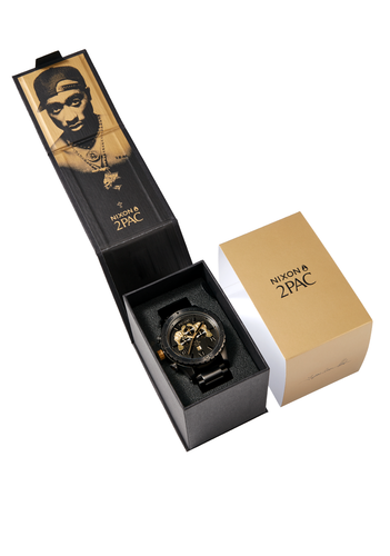 Nixon 51-30 Chrono 2PAC Limited Edition Watch Tupac Shakur A1376-010 NWT - Picture 4 of 4