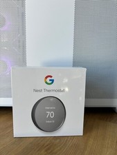 Google Nest Smart Thermostat, Charcoal - GA02081-US