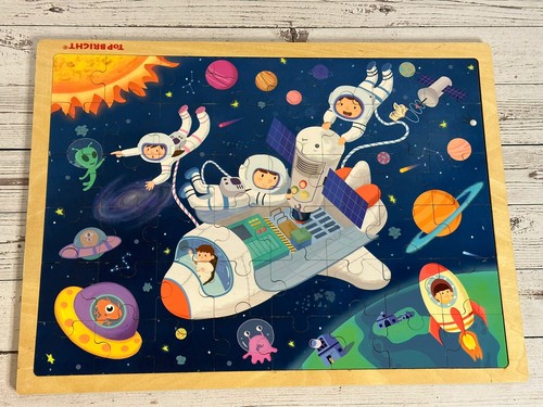 Top Bright- Wooden Puzzle, Space Craft & Construction By Top Bright - Picture 10 of 10