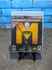 Metro: Last Light - Limited Edition (Sony Playstation 3 PS3, 2013) Complete