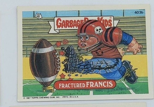 Vintage 1987 Garbage Pail Kids Cards Stickers YOU PICK ONE 395b-408b Singles GPK - Picture 20 of 28