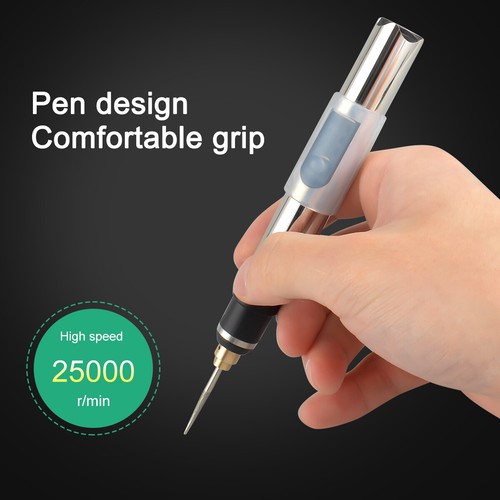 Cordless Electric Mini Drill Grinder Engraving Pen Variable Speed Rotary kit US - Picture 7 of 21