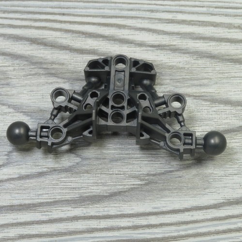 LEGO Bionicle - Replacement - 53564 - Toa Piraka - Torso - Pearl Dark Gray - Picture 3 of 6