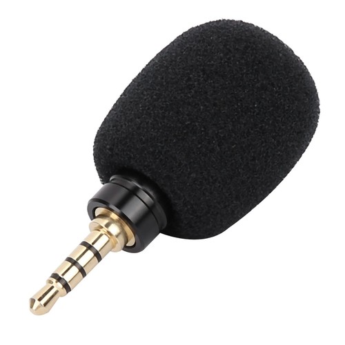 Mini-Mikrofon Portable 3,5 mm Klinkenstecker für Handy Smart Phone (vier Pole) - Bild 6 von 12