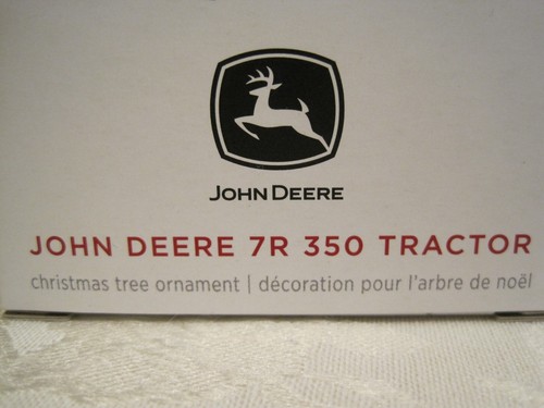 2024 HALLMARK KEEPSAKE ORNAMENT JOHN DEERE 7R 350 TRACTOR DIE CAST METAL - Picture 4 of 13