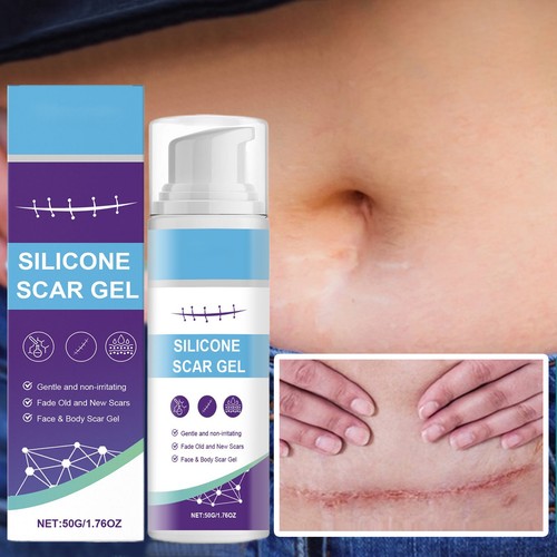 Advanced Scar Gel 1.76Oz(50G), Silicone Scar Gel, Scar Cream for Surgical Scars - Picture 6 of 12