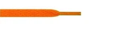 FLAT NEON ORANGE Laces 37" Shoe lace Halloween Strings Shoelaces