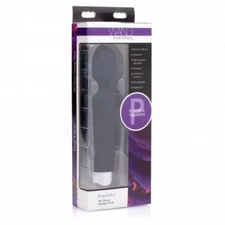 Deep Velvet 18x Silicone Massage Wand Essentials Vibrating Rechargeable Massager