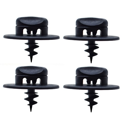 4x Car Mat Clips Fixings Fasteners Floor Twist Type Universal For Vw/Seat/Skoda - Picture 2 of 7