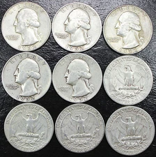 1952-s Washington Quarter Average Grade of Coin You Will Receive is Photographed