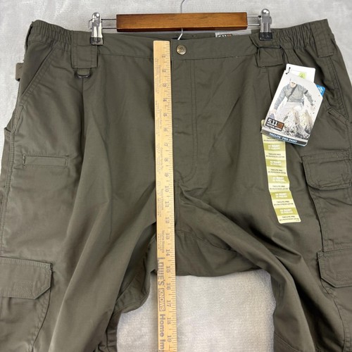Pantalones tácticos 5.11 para hombre 44x32 verde Taclite Pro Ripstop utilitario carga exterior - Imagen 9 de 17