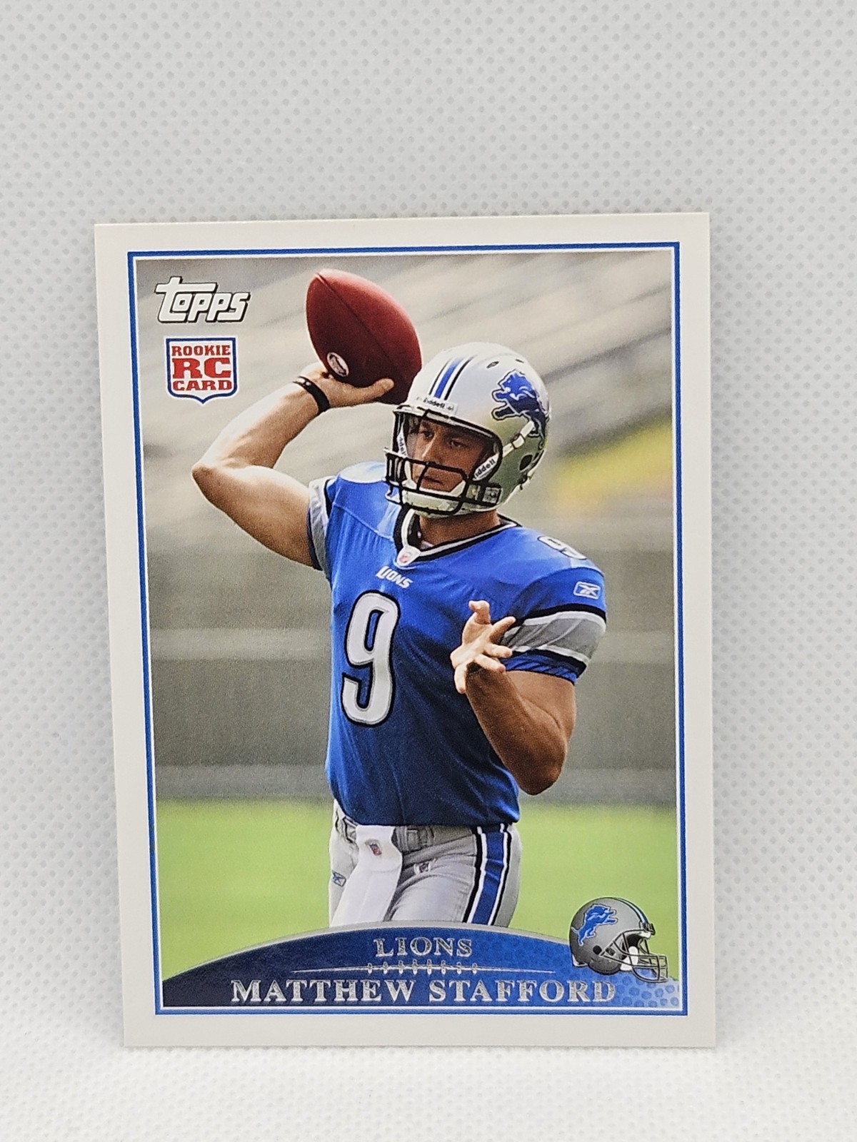 2009 Topps - Matthew Stafford #430 Throwing (RC)