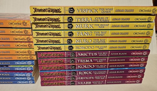 Beast Quest Lot of 35 PB Books - Series 1-6 (missing 1 Book) 1 2 3 4 5 6 - Picture 4 of 9