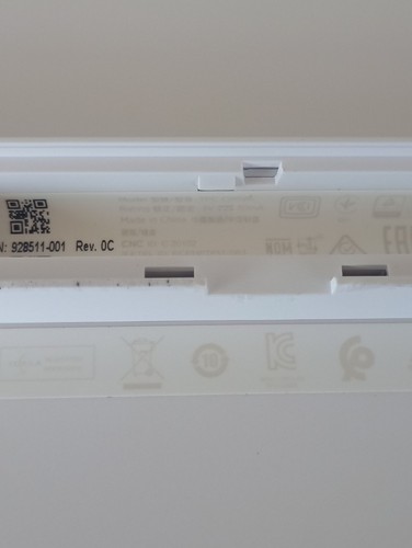 HP Wireless Keyboard - No USB Receiver Dongle - White - Afbeelding 3 van 9