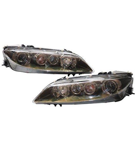 For Mazda 6 2006 2007 2008 Headlights Halogen Left & Right Side Pair Headlamps - Picture 8 of 13