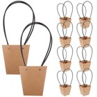  10 Pcs Fresh Flower Packaging Bag Bags for Bouquets Flowers Disposable Floral