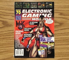 EGM #70 May 1995 Electronic Gaming Monthly - Ogre Battle  Knuckles Chaotix  Gex