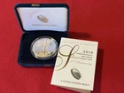 1oz 2016 W American Eagle  Walking Liberty  99.9 Fine Silver Proof Coin W/COA