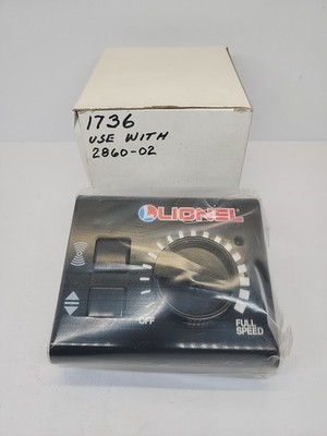 Lionel Trains Model Train Speed Controller Throttle Black O Gauge 48051