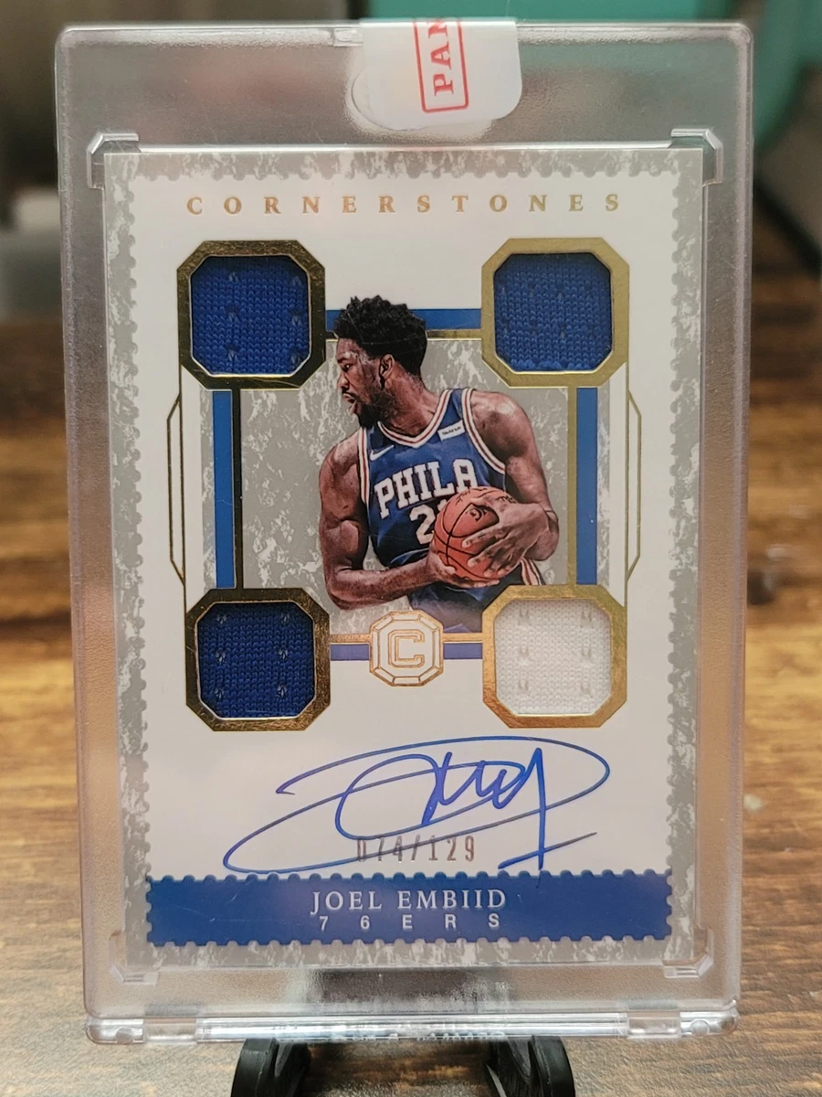 Panini エンビード Embiid RC ルーキー直筆サインカード Auto Joel Embiid Basketball Sports Trading Cards & Accessories